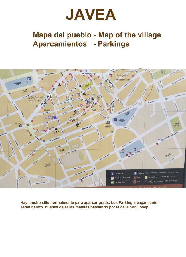 No1 Casatosca Javea, Pequena Habitacion Con Bano En El Centro Del Casco Antiguo מראה חיצוני תמונה